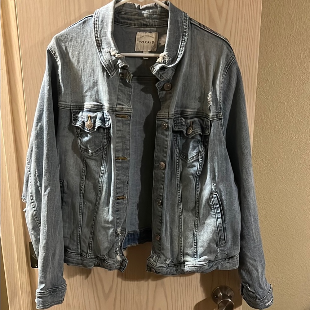 Torrid Classic Blue Denim Jacket